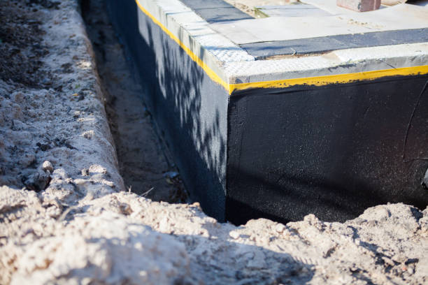 Professional Foundation Crack Repair technician working in Three Bridges, NJ